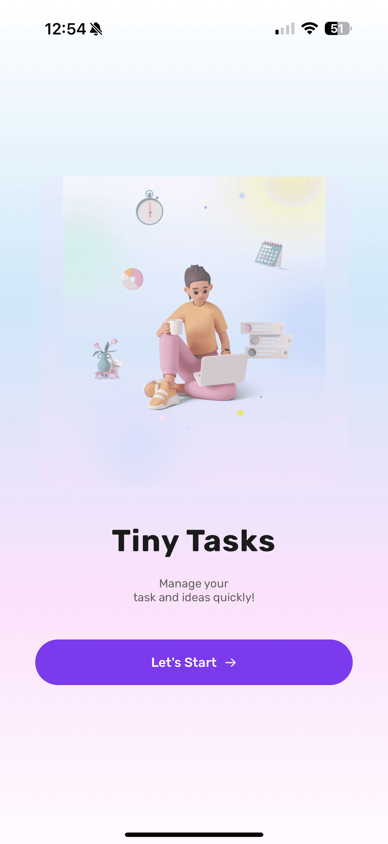 TinyTasks - Voice-First AI Task Management App